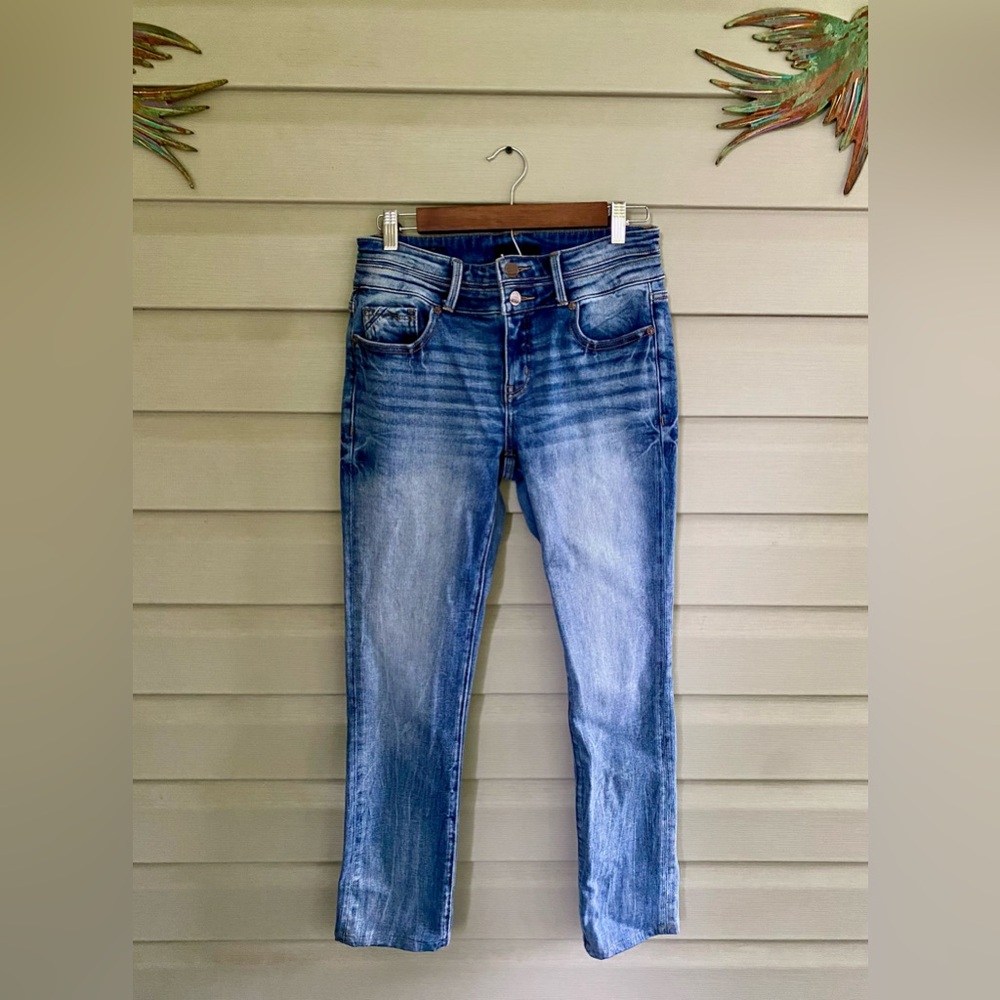 BUCKLE BLACK Fit No. 53 classic skinny stretch Jean 27 x 30 denim EUC size 4